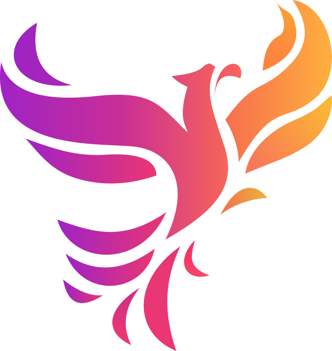 Gradient Phoenix Illustration 